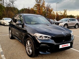 2021 BMW X3 30i xDrive III (G01), чёрный, 5950000 рублей, вид 3