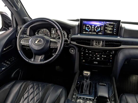 2019 Lexus LX 570 III Рестайлинг 2, синий, 8975000 рублей - вид 23