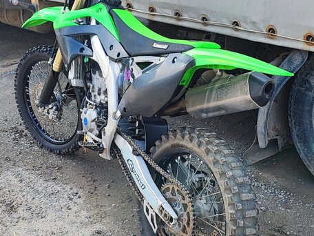 2014 Kawasaki KX 450, зелёный, 360000 рублей, вид 2