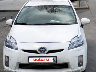 2009 Toyota Prius III (XW30), белый, 1100000 рублей, вид 1
