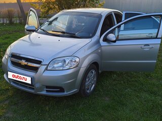 2010 Chevrolet Aveo I Рестайлинг, серебристый, 450000 рублей, вид 1