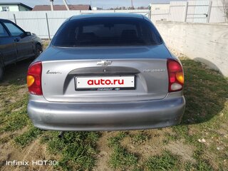 2008 Chevrolet Lanos I, серебристый, 280000 рублей, вид 4