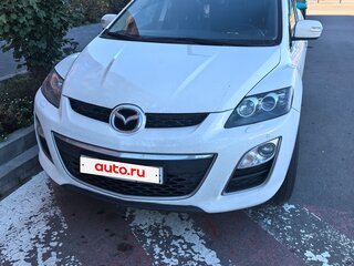 2010 Mazda CX-7 I Рестайлинг, белый, 850000 рублей, вид 2