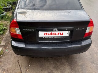 2007 Hyundai Accent ТагАЗ II, чёрный, 290000 рублей, вид 2