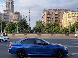 2014 BMW 3 серии 320i xDrive VI (F3x), синий, 2200000 рублей, вид 4