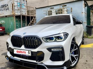 2021 BMW X6 40i III (G06), белый, 8000000 рублей, вид 3