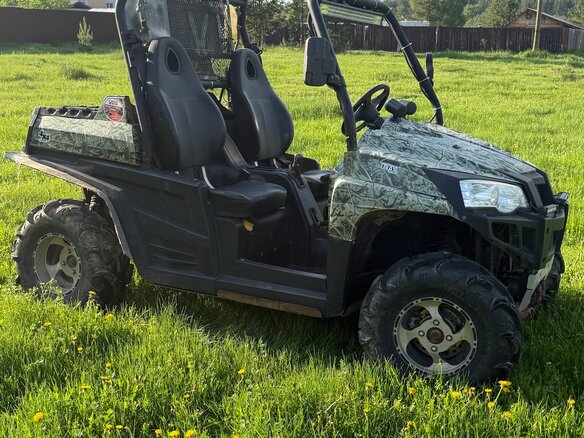 2011 Stels UTV 800H, зелёный, 550000 рублей - вид 2