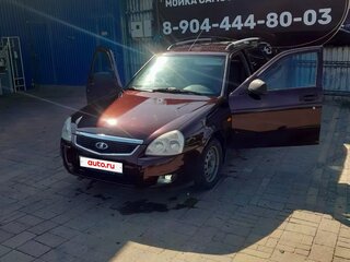 2012 Lada (ВАЗ) Priora I, пурпурный, 450000 рублей, вид 2
