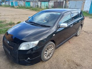 2008 Toyota Corolla Fielder X (E140, E150), чёрный, 850000 рублей, вид 1