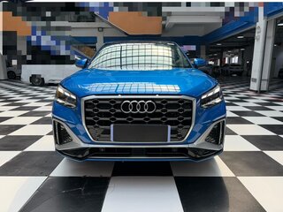 2023 Audi Q2 L 35 TFSI I Рестайлинг, синий, 1700000 рублей, вид 1