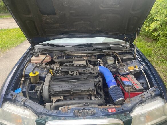 1998 Rover 400 II (HH-R), синий - вид 8