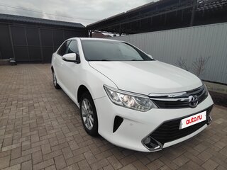 2015 Toyota Camry VII (XV50) Рестайлинг, белый, 1750000 рублей, вид 5