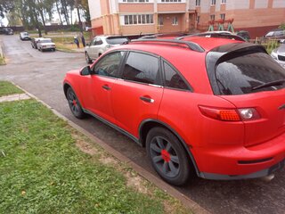 2003 Infiniti FX35 I (S50), красный, 500000 рублей, вид 3