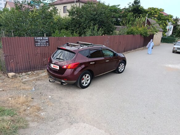 2012 Nissan Murano II (Z51) Рестайлинг 2, пурпурный - вид 2
