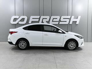 2020 Hyundai Solaris II Рестайлинг, белый, 1435000 рублей, вид 5