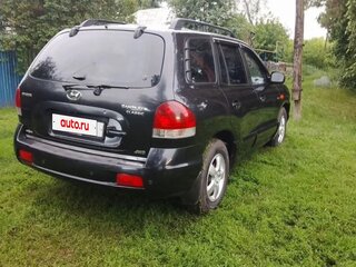 2008 Hyundai Santa Fe Classic Classic, чёрный, 800000 рублей, вид 4