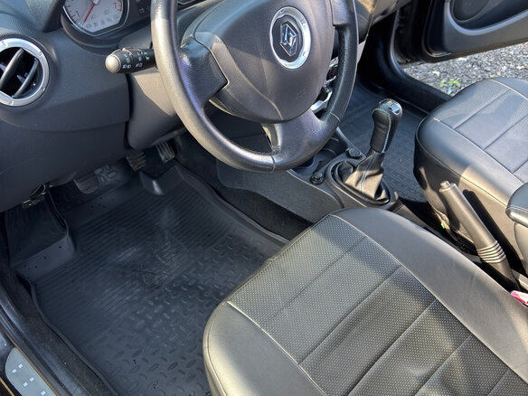2012 Renault Logan I Рестайлинг, чёрный - вид 5