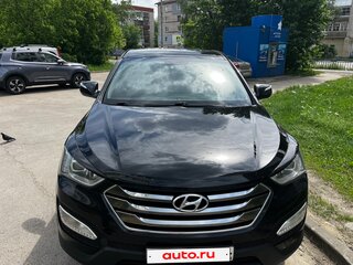 2012 Hyundai Santa Fe III, чёрный, 2140000 рублей, вид 1