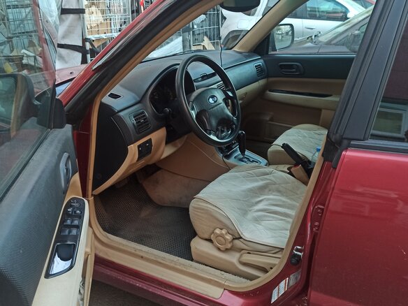 2003 Subaru Forester II, красный, 749000 рублей - вид 5