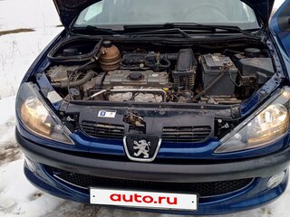 2007 Peugeot 206, синий, 360000 рублей, вид 2
