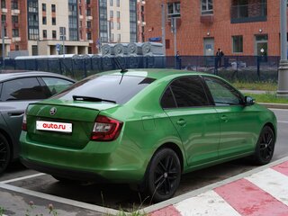2018 Skoda Rapid I Рестайлинг, зелёный, 1620000 рублей, вид 4
