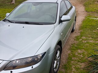 2007 Mazda 6 I (GG) Рестайлинг, серебристый, 730000 рублей, вид 2