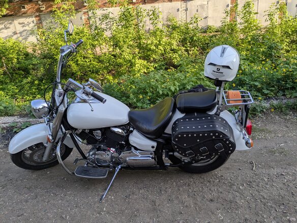 2001 Yamaha XVS1100, белый, 565000 рублей - вид 6