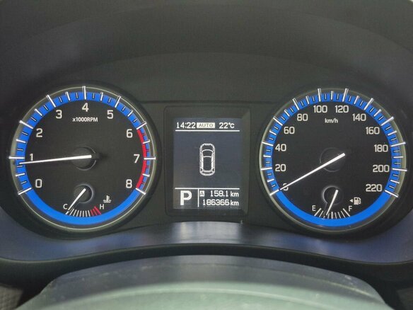 2014 Suzuki SX4 II (S-Cross), серый - вид 11