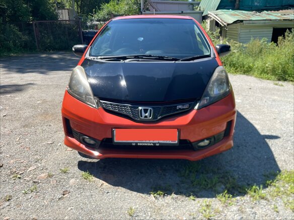 2011 Honda Fit II, оранжевый, 568000 рублей