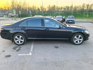 2006 Mercedes-Benz S-Класс 550 Long V (W221), синий, 1000000 рублей, вид 4