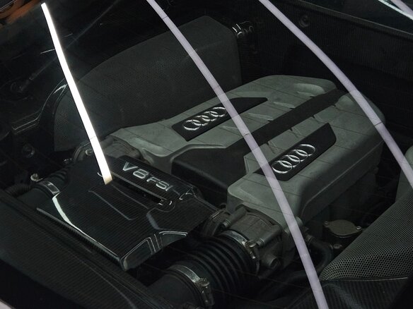 2008 Audi R8 V8 I (Typ 42), серебристый, 4500000 рублей - вид 9