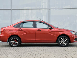 2021 Lada (ВАЗ) Vesta I, красный, 1035000 рублей, вид 3