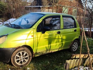 2012 Daewoo Matiz I Рестайлинг, зелёный, 200000 рублей, вид 5
