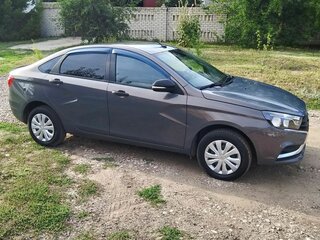 2016 Lada (ВАЗ) Vesta I, серый, 600000 рублей, вид 4