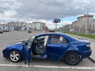 2004 Mazda 6 I (GG), синий, 290000 рублей, вид 3