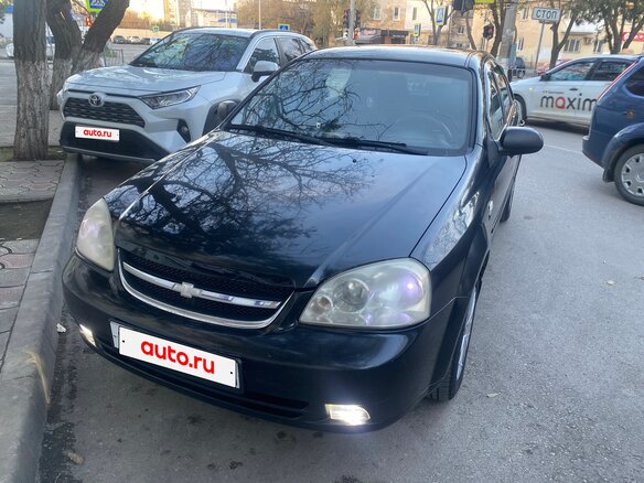 2008 Chevrolet Lacetti I, чёрный, 450000 рублей - вид 1