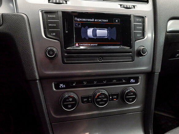 2014 Volkswagen Golf VII, серый - вид 14