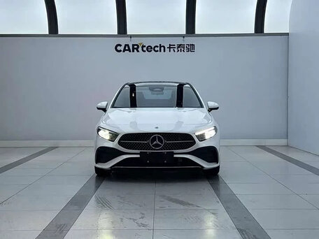 2023 Mercedes-Benz A-Класс 180 Long IV (W177) Рестайлинг, белый, 1600000 рублей, вид 2