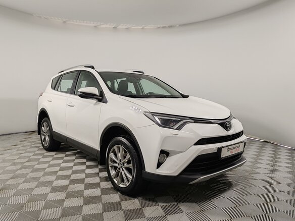 2016 Toyota RAV4 IV (XA40) Рестайлинг, белый - вид 2