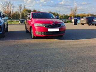 2017 Skoda Rapid I, красный, 850000 рублей, вид 3