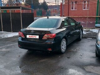2010 Toyota Corolla X (E140, E150) Рестайлинг, чёрный, 1300000 рублей, вид 4