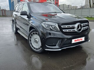 2016 Mercedes-Benz GLS 500 I (X166), чёрный, 3000000 рублей, вид 4