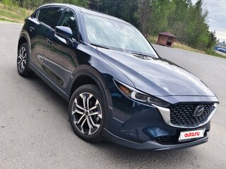 2022 Mazda CX-5 II Рестайлинг, синий, 3250000 рублей, вид 2