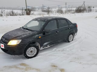 2014 Lada (ВАЗ) Granta I, чёрный, 220000 рублей, вид 2