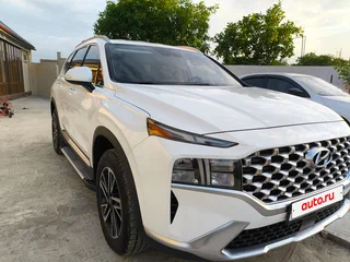 2021 Hyundai Santa Fe IV Рестайлинг, белый, 3000000 рублей, вид 4