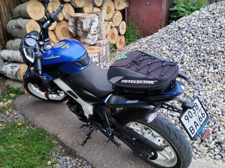 2021 Bajaj Pulsar NS 200, синий, 250000 рублей, вид 5
