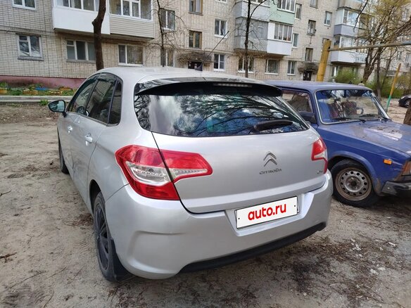 2012 Citroen C4 II, серебристый, 450000 рублей - вид 1