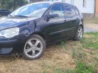 2005 Volkswagen Polo IV Рестайлинг, чёрный, 390000 рублей, вид 1