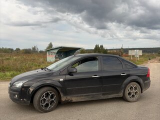 2007 Ford Focus II Рестайлинг, чёрный, 315000 рублей, вид 4