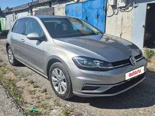 2018 Volkswagen Golf VII Рестайлинг, серебристый, 1700000 рублей, вид 3
